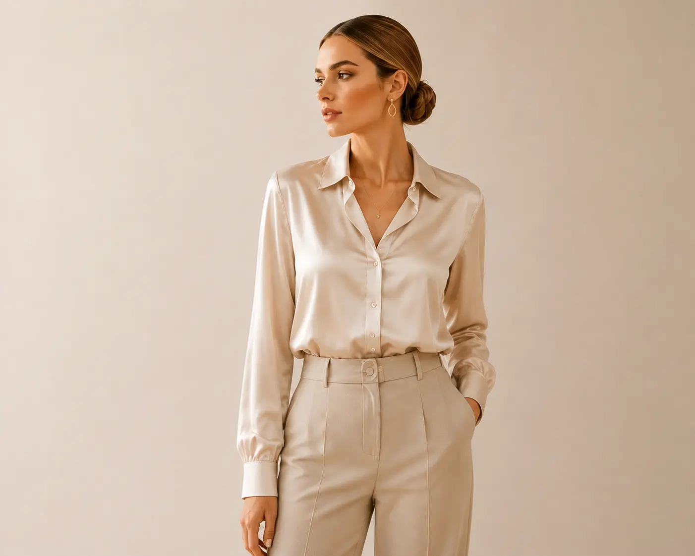 Satin Blouse